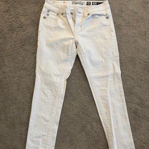 Mis Me White Jeans